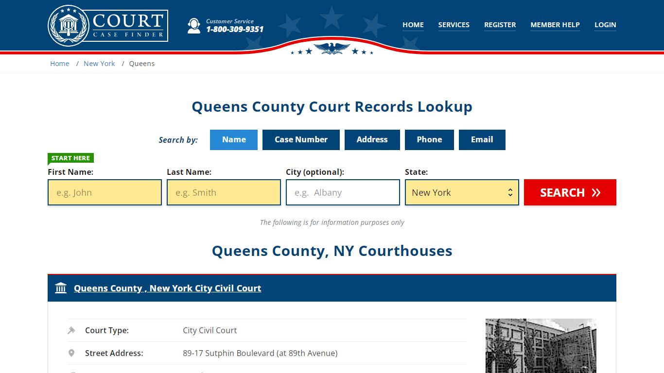 Queens County Court Records | NY Case Lookup